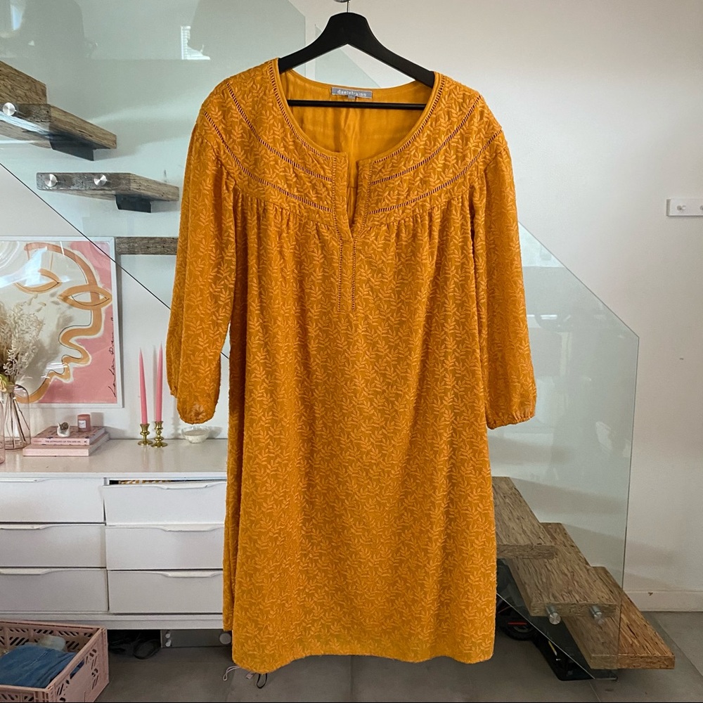 Like new Boho Mustard Yellow Dress Nordstrom